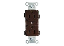 Hubbell Wiring BR15GRYTR TAMP RES COM GRD 15A 125V | YarinInd