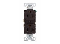 Cooper Eaton BR20B-BU Receptacle Duplex 20A 125V 2P3W | Durable Electrical Outlet