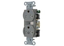 Hubbell Wiring BR20C1GRYTR 1/2 CONTROLLED 20A 125V | YarinInd