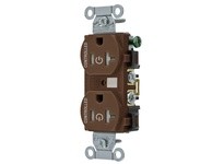 Hubbell Wiring BR20C2TR 2/2 CONTROLLED 20A 125V B/S TR DUP BR | YarinInd