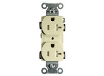 Hubbell Wiring BR20ITR TAMP RES COM GRD 20A 125V 5-20R IV