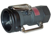 Dixon BSS61-300 Bayonet Style Dry Disconnect Straight Swivel Coupler x Female NPT