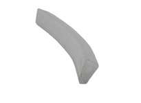 Pobco BSU020609C100 UHMW WHITE BAR SNAP ON 100 FT COIL | Industrial Supplies