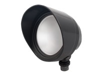 RAB BULLET12YA Bullet Flood 12W Warm LED 120V W/ Hood & Lens Bronze | YarinInd