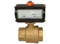 Dixon BV2BV-25011-BCC Pneumatically Actuated Brass Ball Valve
