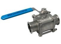 Dixon BV2GG-400CC-A BV2GG-Series Non-Encapsulated 2-Way, 3-Piece Ball Valve