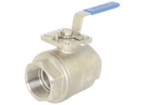Dixon BV2HG-02511-A 2 Piece Industrial Stainless Steel Ball Valve