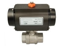 Dixon BV2HG-07511-BCC Pneumatically Actuated 2-Piece Stainless Ball Valve