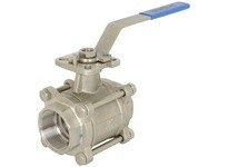 Dixon BV2IGN25011-A 3 Piece Industrial Stainless Steel Ball Valve FNPT