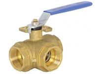 Dixon BV3BVLR-1001BMD BRASS 3 WAY BALL VALVE | YarinInd