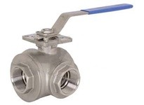 Dixon BV3IGLF-2001CIC 2in ACTUATED 3-WAY BALL VALVE | Industrial Supplies
