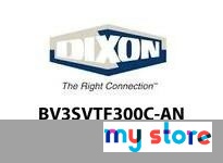 Dixon BV3SVTF300C-AN 3" 3-WAY ENCAP BV T-PORT CMP 316 R&P SS SR NC