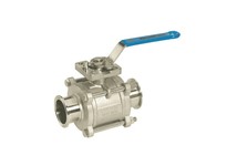 Dixon BV4SVTF050C-A .5" 4 Way BV T Port Full Port Clamp Ends | Industrial Supplies