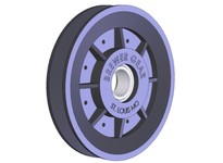 BREWER BV5001 V-BELT NYLON IDLER PULLEY