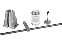 DIXON BW10AT BARWAY BOOSTER INSTALLATION KIT 1" WITH ALUM CLAMPS