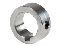 Climax Metal C-100-A-KW 1" ID ALUM SET COLLAR KW Set Screw Collar AL