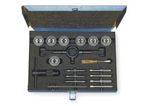 Cle-Line C00609 18PC 559 NC PLG TAP&QS DIE SET | YarinInd