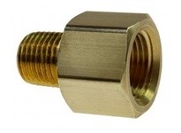 Coilhose C0402-DL Hex Adapter 1/4" FPT x 1/8" MPT Display
