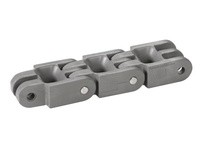 Habasit C1250K0225HTAA 2-1/2" Straight Knuckle HT Nylon