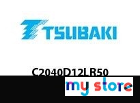 US Tsubaki C2040D12LR50 C2040 RIV 2L/D-1 50 FT | High-Quality Industrial Chains