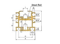US Tsubaki C2060VRPR4LS C2060VRP Aluminum Guide Rail | Durable & Reliable