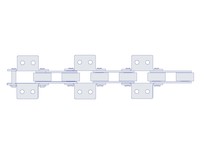 HKK DC062RK2E2P HKK C2062HR W/K-2 EV 2ND 2-1/4" Pitch | Industrial Chain Supplies