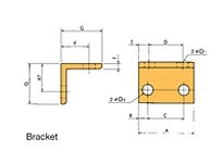 US Tsubaki C2080VRPGB C2080VRP Bracket For The Return Guide