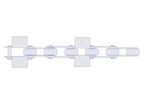 HKK DC082RK1E3 HKK C2082HR W/K-1 EVERY 3" Pitch | Industrial Chains