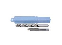 Cle-Line C22303 1860 2 PC SET 5/16" JOB DRL & 3/8-16 SPRL PT PLUG TAP BRGT