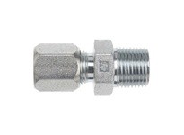 C2404-04-04-9/16-HEX 04BT-04MP Adapter Straight 9/16 HEX | YarinInd