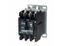Cutler Hammer C25DND225T Contactors Non-Reversing DP Open 2P 25A 24 VAC Coil C25DN Series