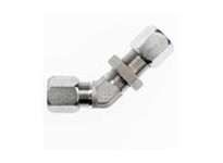 C2702-08-08-SS 08BT-08BT Bulkhead Union 45 Elb Stnls