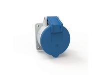 Hubbell Wiring C316R6S PS C-IEC RECP 2P3W 16A 220-240V S/P