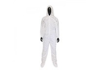 C3809/XXXL PosiWear M3 Coverall Zipper Front Elastic Wrist/Ankle Hood/Boot | Durable Protection