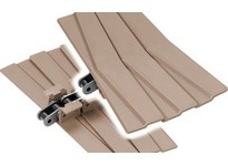 Habasit C3873TP+1000LFTA 3873 Tab 10" Top Plate Low Friction Acetal | YarinInd