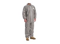 C3902/XXXL PosiWear M3 Gray Coverall Zipper Front Elastic Wrist/Ankle