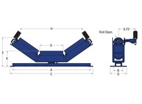 C4-45TSA-20-09 CEMA C EQ SELF-ALIGNER TroughE