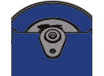 Martin SprocketC4-TI-48 CEMA C Impact Roller | 48" Belt Width