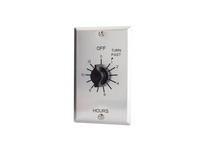 NSI C412H 12HR TWIST TIMER WITH METAL WALLPLATE - DPST