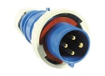 Hubbell Wiring C430P9W PS C-IEC PLUG 3P4W 30A 3P 250V W/T