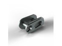 HKK RCC50SCL1 C-50R straight side-bar connecting link 5/8" pitch spring Connecting linkC-50 Straight Side-Bar, Connecting Link, 