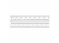 Starrett C636-1000 1000mm - 39-1/4" Spring-Tempered Steel Rule with Millimeter & Inch Graduations, 32nds & 1/2mm on One Side; 64