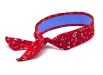 Pyramex CBD12PK 12 Pack Cooling Bandana - 4 Red/4 Blue/4 Camo12 Pack Cooling Bandana - 4 Red/4 Blue/4 Camo