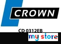 Crown CD 0312EB 930 Series Electrically Conductive Deck Plate Black 3 Feet x 12 Feet (Priced per 1 EA)
