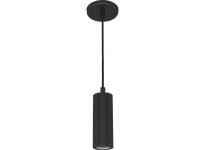 RAB CDLED2PC-10W-40D927-K CYLINDERS 699 LUMENS CDLED 10W 2 INCHES WITH PENDANT CORD 48 INCHES 90CRI 2700K MATTE BLACK
