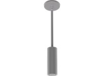 RAB CDLED2PS-10W-30D935-S CYLINDERS 756 LUMENS CDLED 10W 2 INCHES WITH PENDANT STEM 90CRI 3500K MATTE SILVER