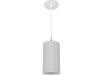 RAB CDLED4PC-20W-80D935-W CYLINDERS 1700 LUMENS CDLED 20W 4 INCHES WITH PENDANT CORD 48 INCHES 90CRI 3500K MATTE WHITE