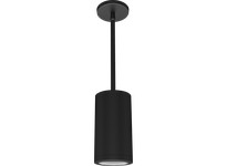RAB CDLED4PS-20W-50D950-K CYLINDERS 1843 LUMENS CDLED 20W 4 INCHES WITH PENDANT STEM 90CRI 5000K MATTE BLACK