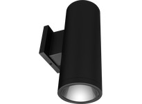 RAB CDLED4WD-20W-80D935-K CYLINDERS 1700 LUMENS CDLED 20W 4 INCHES WALL DIRECT(DOWNLIGHT) ONLY 90CRI 3500K MATTE BLACK