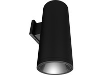 RAB CDLED6W-40W-50D927-K CYLINDERS 2857 LUMENS CDLED 40W 6 INCHES WALL DIRECT/INDIRECT 90CRI 2700K MATTE BLACK